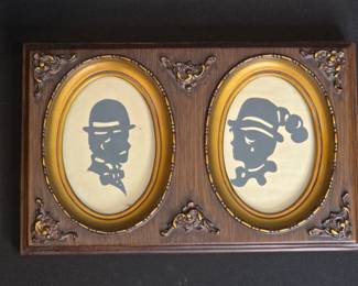 Vintage Silhouettes in a Frame