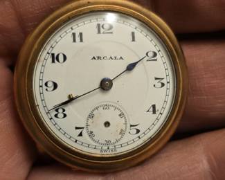 Antique Arcala Pocket Watch