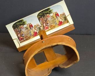 Antique Stereoscopes with Stereographs 