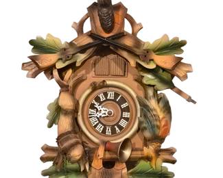 Vintage Thorens Movement, Made in Switzerland Cuckoo Clock