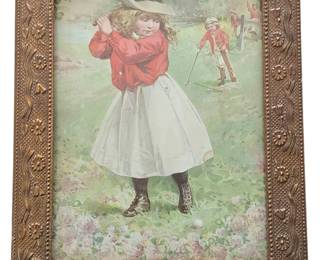 Vintage In Clover Picture Frame