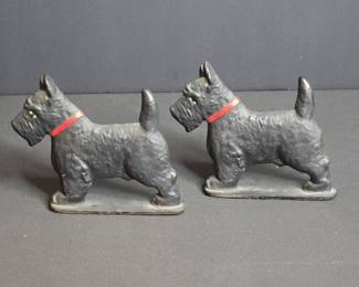 Pair of Spencer Cast Iron Bookends