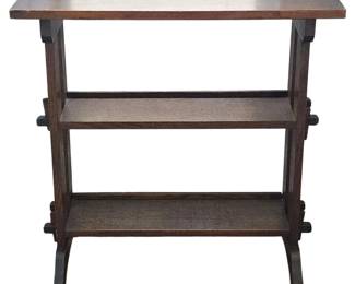 Stickley Roycroft Little Journeys Table/Bookshelf