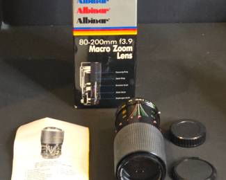Vintage Albinar 80-200 m Macro Lens