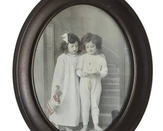 Antique Oval Picture