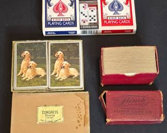 Congress, Flinch and Bicycle Playing Cards