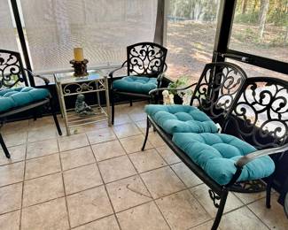 Metal Patio furniture 