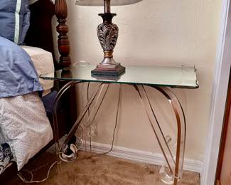 LUCITE End Table