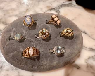 Great Assortment of Gold Rings