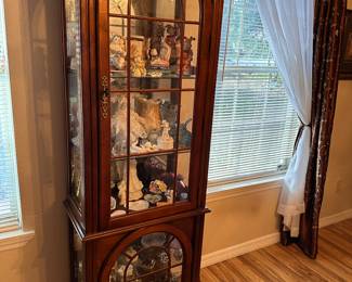Curio Cabinet full of Collectibles