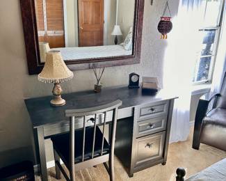 Desk and Matching Chair
Large Wood Framed Mirror