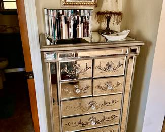 Pier One Mirrored Dresser
Mirrored Jewelry Box