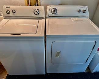 Whirlpool Washer and Dryer