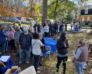 Great crowd yesterday!