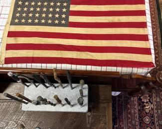 Vintage 48-Star USA Flag 