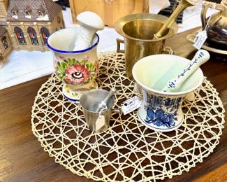 Vintage Mortar and Pestles