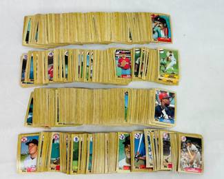 87 Topps BB Trading Card set