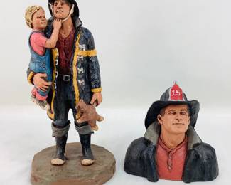firefighter figurines