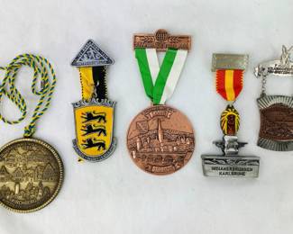 German Commorative Pins