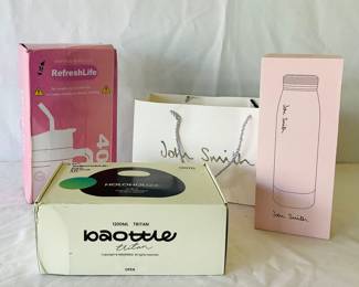 Collection of New water bottles