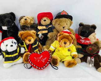 Collection of stuffed Bears