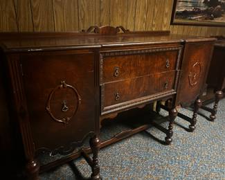 1 of 2 Colossal Antique Buffets