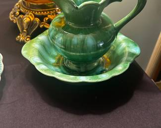 Vintage Pitcher and Bowl