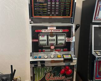 Triple Cherries Slot Machine