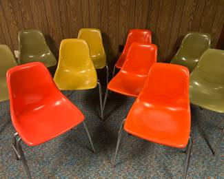 Vintage Howell & Co. Stacking Chairs