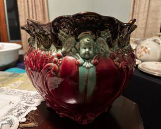 Weller Potter Majolica Jardiniere