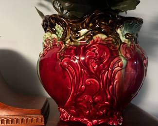 Weller Pottery Majolica Jardiniere