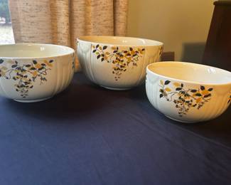 Vintage Hall Serving Bowls