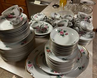Arkwright Princess Rose China Set