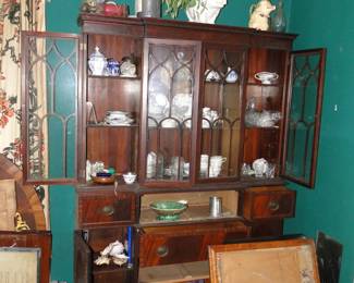 Another cabinet filled with bric-a-brac