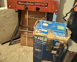 WORKMATE & AIRLESS PAINT SPRAYER