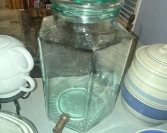 ITALIAN GLASS DISPENSER