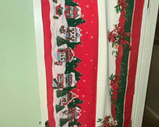 Christmas tablecloth 