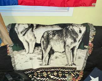 WOLF THROW