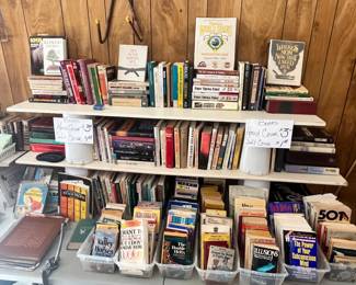 AND MORE BOOKS OUT HERE TOO!