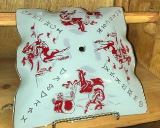WONDERFUL MID-CENTURY WESTERN LIGHT SHADE!