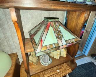 BEAUTIFUL STAINED GLASS SHADES!