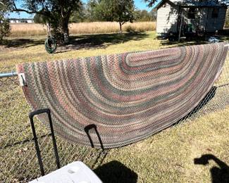 LARGE BRAIDED RUG