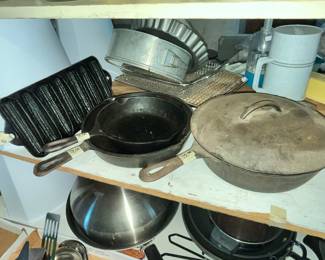 LOTS OF CAST IRON