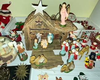 14 pc NATIVITY SET - JAPAN