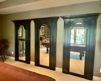 3 - Full Length 7' floor to ceiling Mirrors