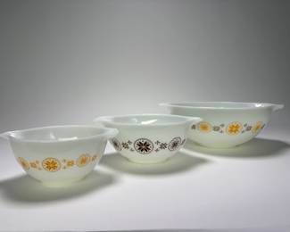 Pyrex Town & Country Cinderella Bowls