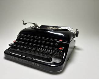 Remington Rand Streamliner Typewriter
