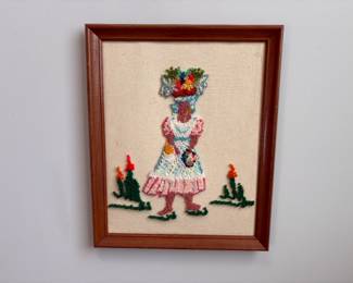 Needlework of Flowergirl
