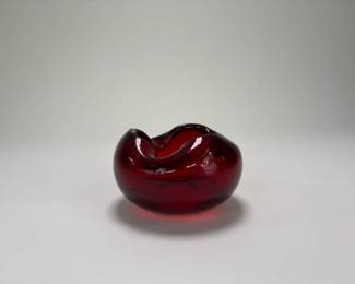 Vintage Glass AshTray