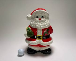 Santa Cookie Jar